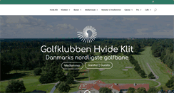 Desktop Screenshot of hvideklit.dk